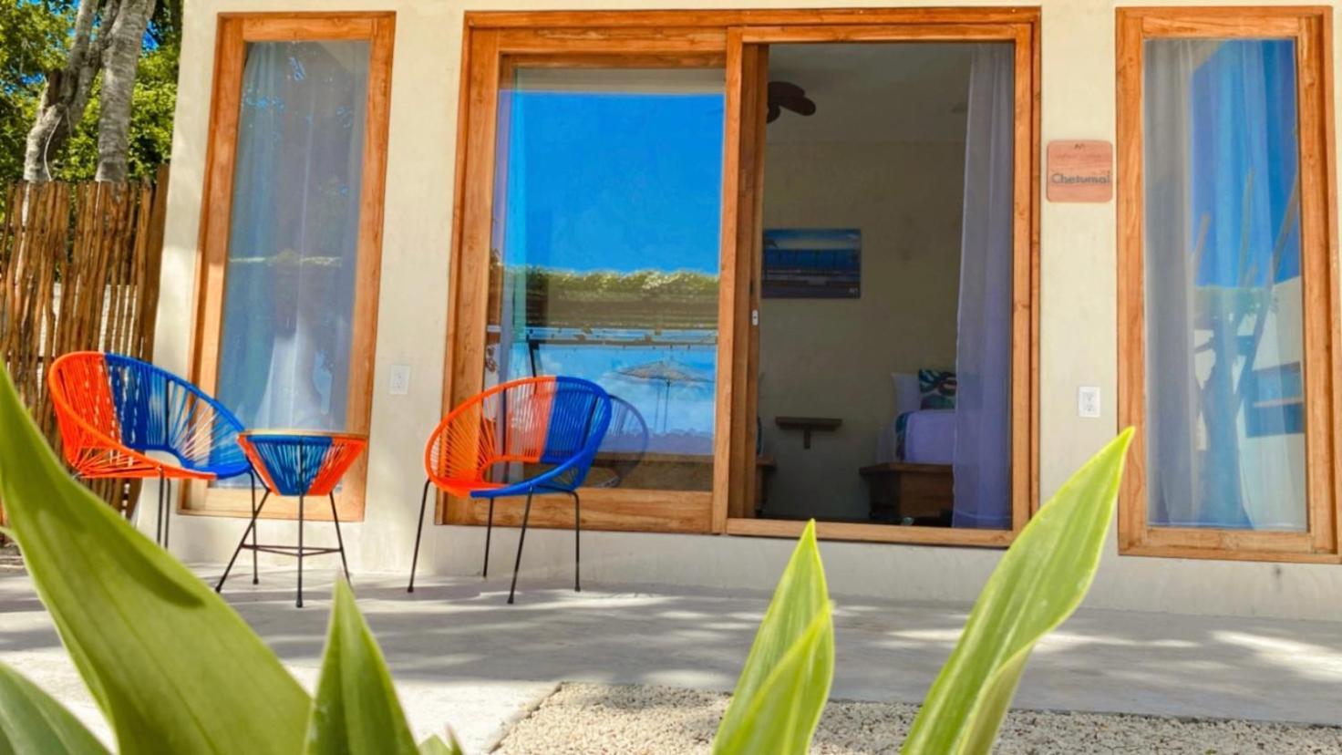 Hotel & Eco Cabanas Azul Maria Bacalar Exterior foto