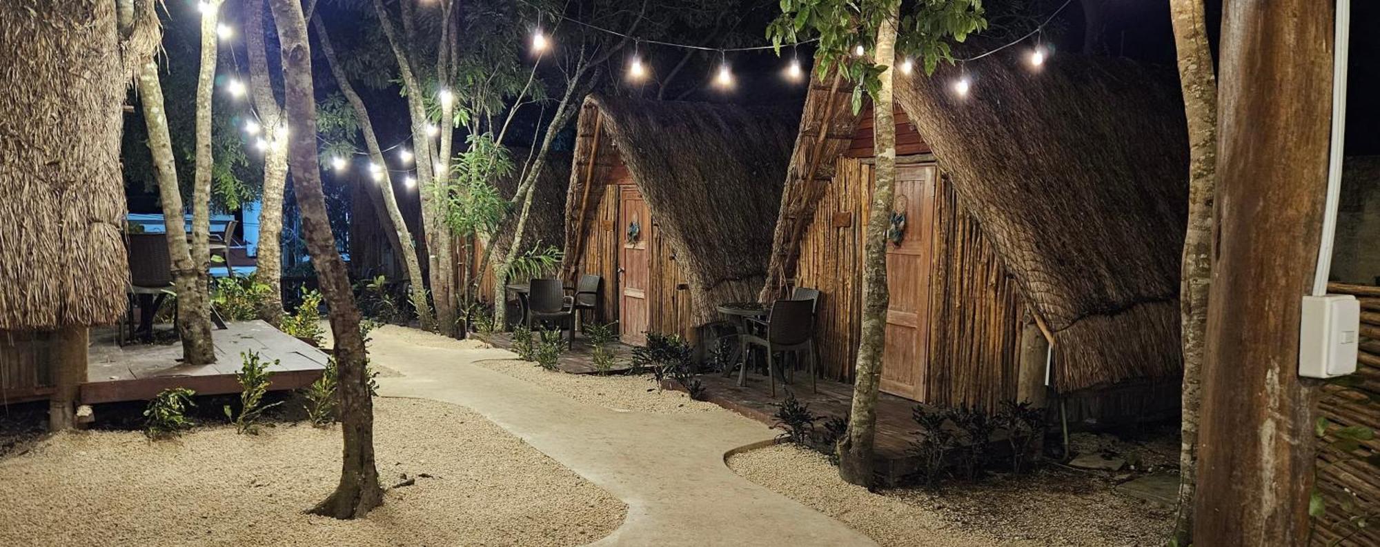 Hotel & Eco Cabanas Azul Maria Bacalar Exterior foto